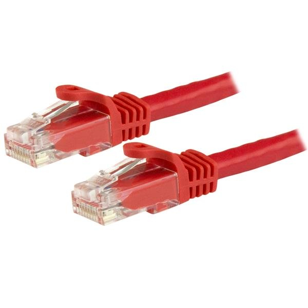 Patchcord Startech 100Mbps Cat6 Ethernet Rj45 3M Rojo N6Patc3Mrd