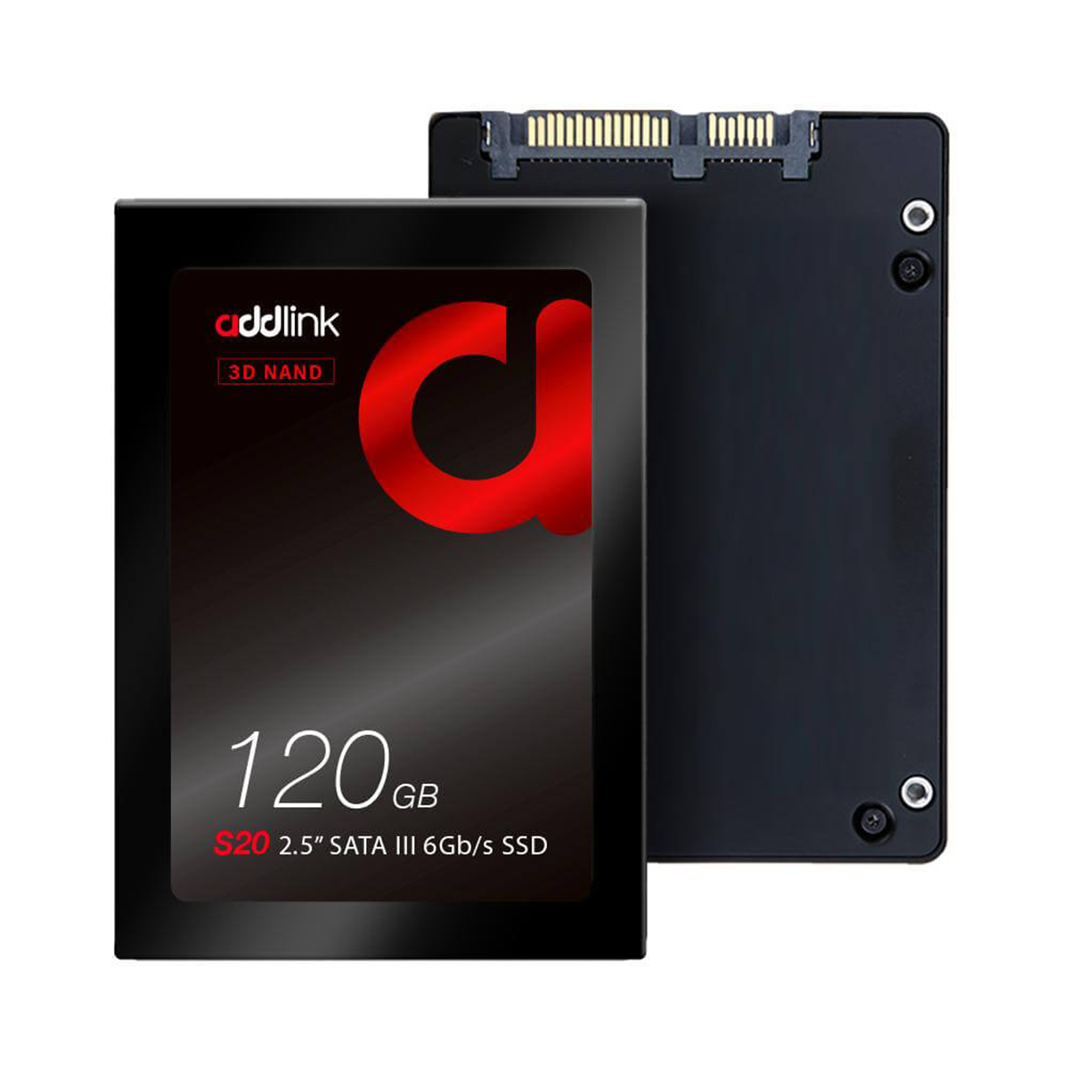 Ssd Addlink S20 120Gb Sata Iii 2.5" 510 Mb/S Lectura 400Mb/S Escritura Ad120Gbs20S3S
