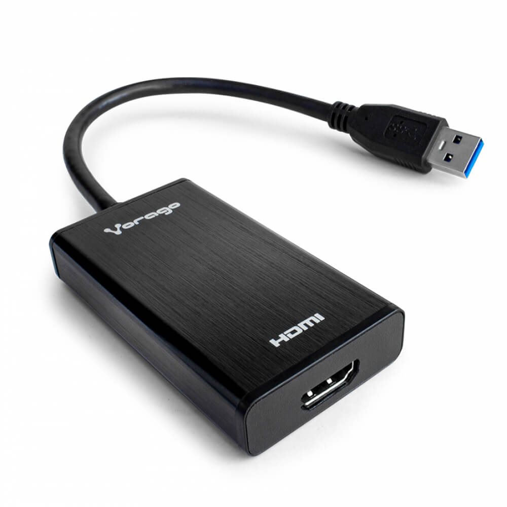 Adaptador Vorago Adp-204 Usb 3.0 A Hdmi Full Hd Negro