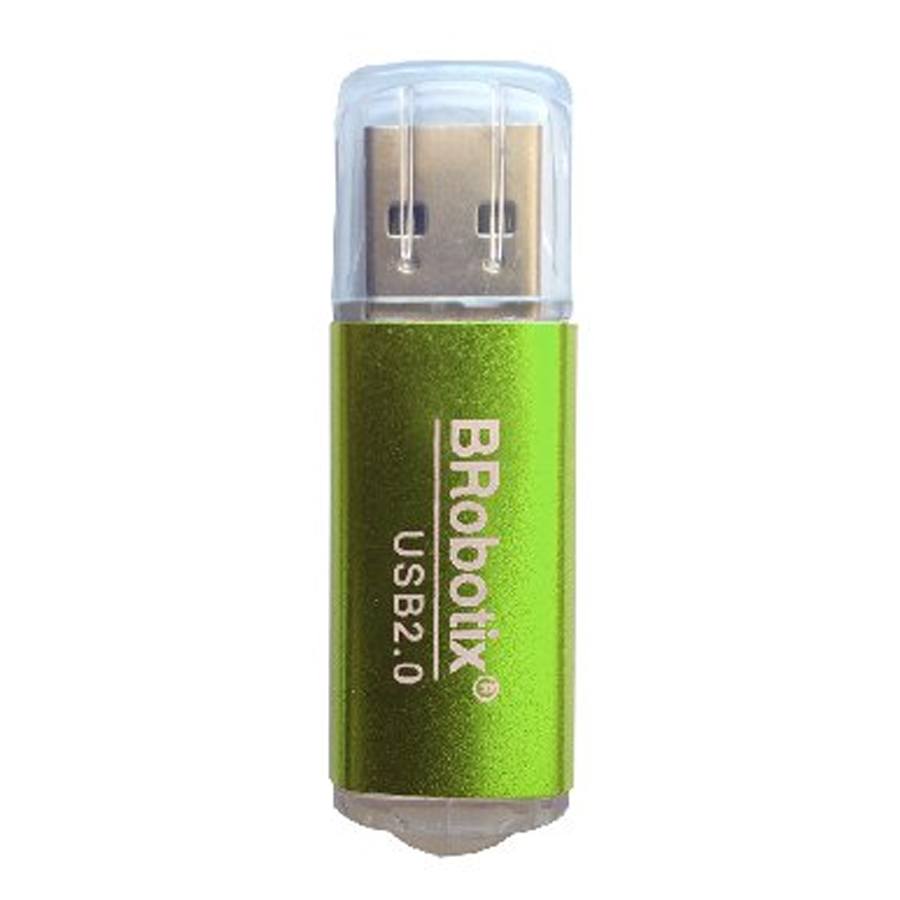 Lectores De Memorias Brobotix 345673V 480 Mbit/S Verde Usb 2.0
