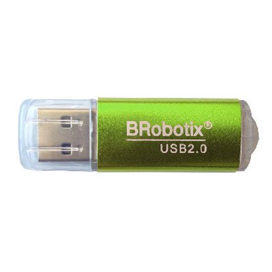 Lectores De Memorias Brobotix 345673V 480 Mbit/S Verde Usb 2.0