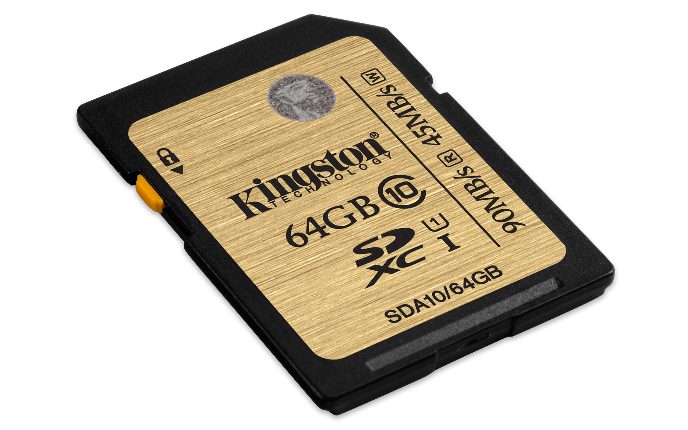 Memoria Sd Kingston Clase 10 64Gb Color Marron (Sda10/64Gb)