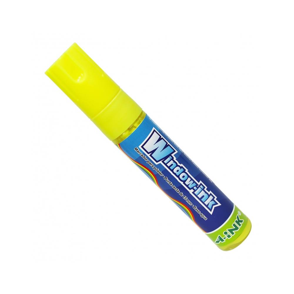 Marcador Para Vidrio A-Ink Awa-Am 15Mm 12 Piezas Amarillo
