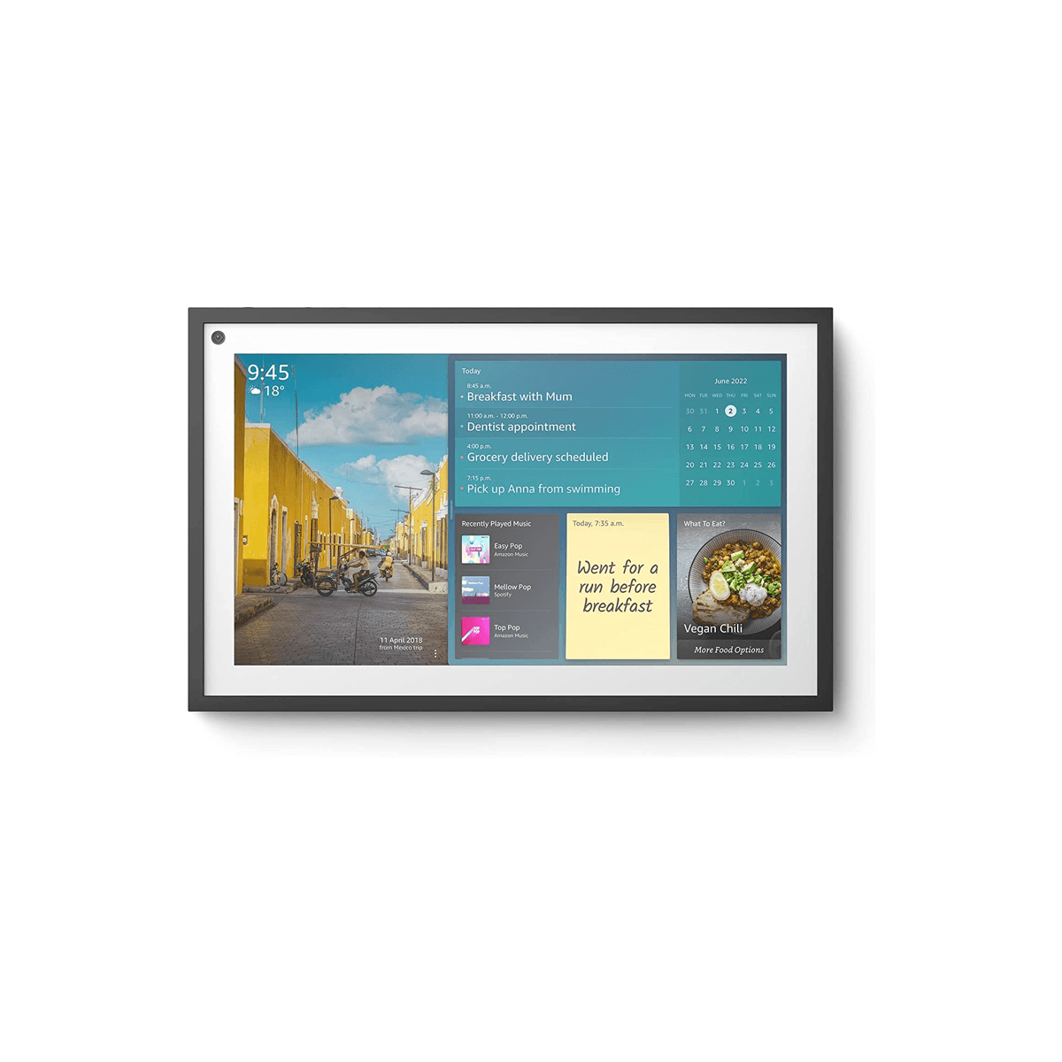 Pantalla Inteligente Amazon Echo Show 15 Full Hd 15.6" Alexa Y Fire Tv Integrados B08Mqldff6/New