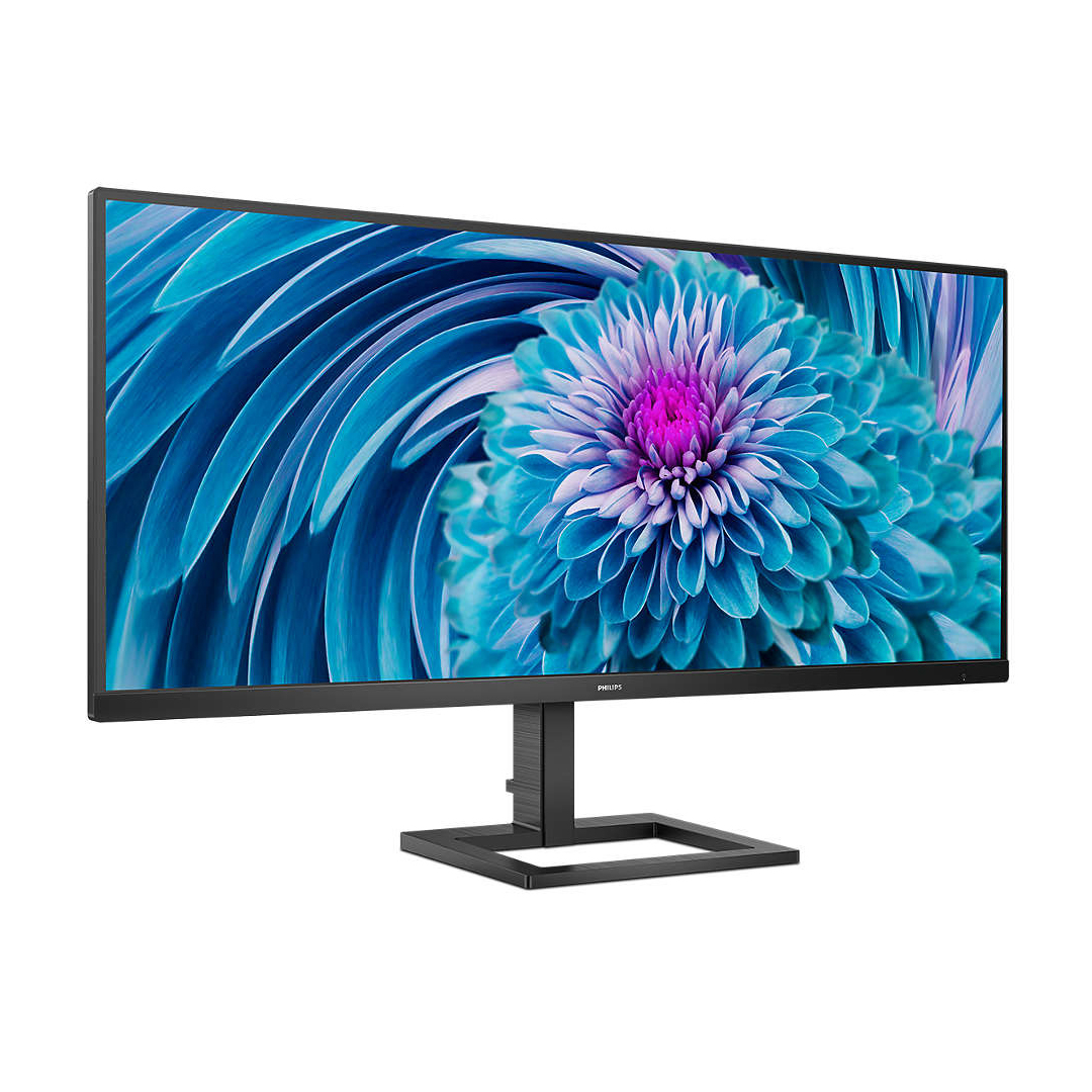 Monitor Philips 34 Pulgadas Full Hd Ultrawide Amd Freesync 75Hz Hdmi Usb Displayports Negro 343E2E