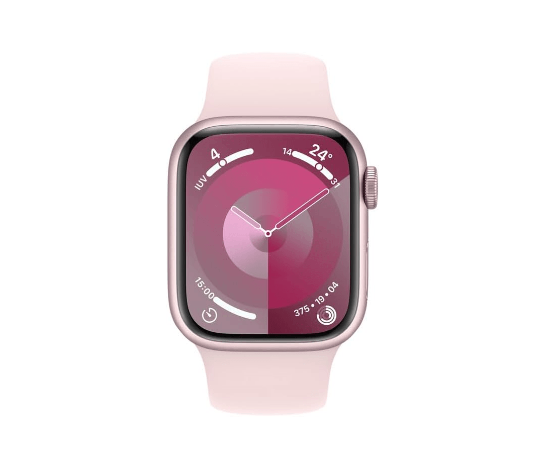 Apple Watch Series 9 Gps Pantalla Retina Caja De Aluminio 41Mm Bluetooth Wi-Fi Rosa Mr933Cl/A