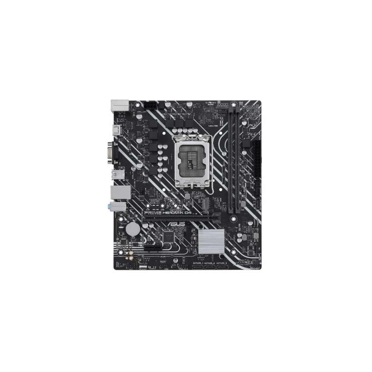 Tarjeta Madre Asus Prime H610M-K D4 S-1700 Intel H610 Hdmi 2X Ddr4 Hasta 64Gb Micro-Atx