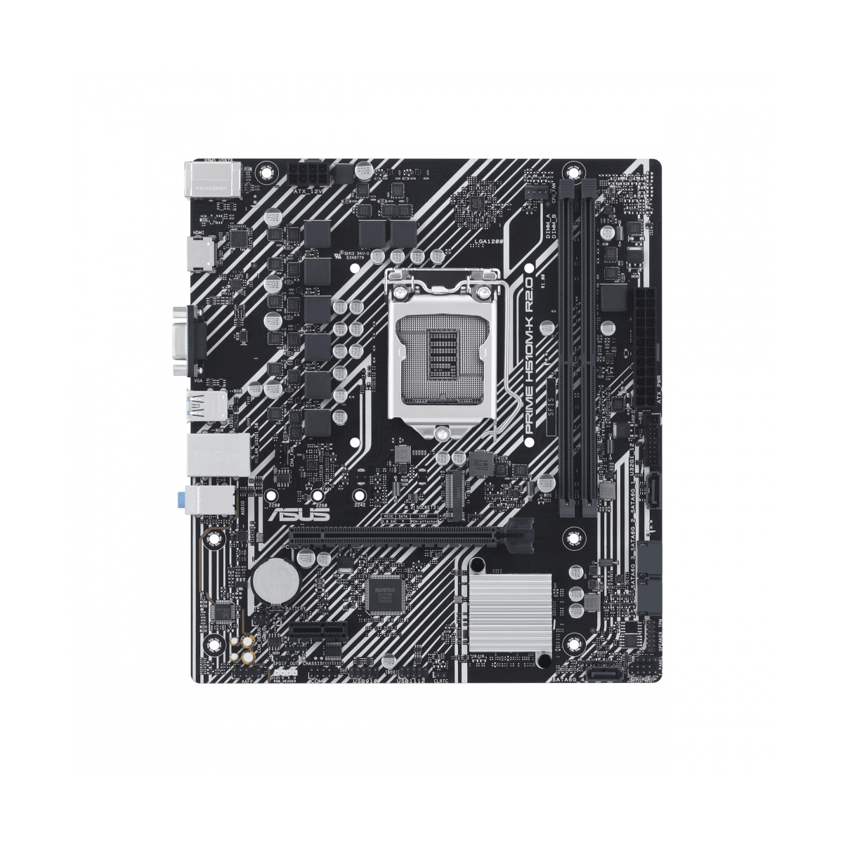 Tarjeta Madre Asus Prime H510M-K R2.0 Socket Lga 1200 Intel H470 Max 64Gb Ddr4 Micro-Atx Hdmi