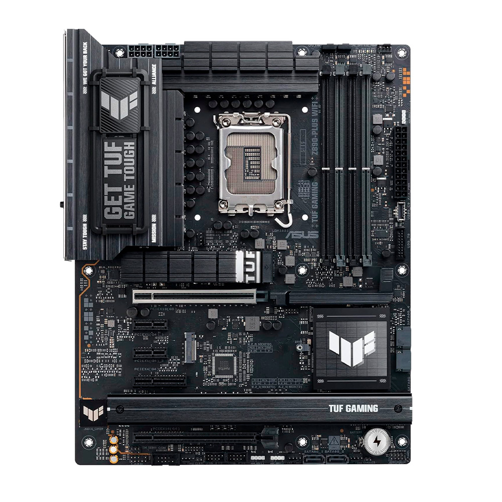 Tarjeta Madre Asus Tuf Gaming Z890-Plus Wifi Intel Z890 Lga 1851 15A 4X Ddr5 Hdmi Atx