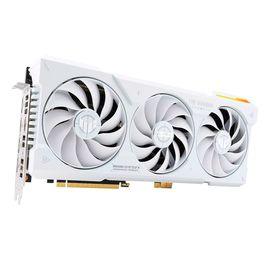 Tarjeta Gráfica Nvidia Geforce Rtx 4070 Asus Tuf Gaming Btf 16Gb Tuf-Rtx4070Tis-16G-Btf-White