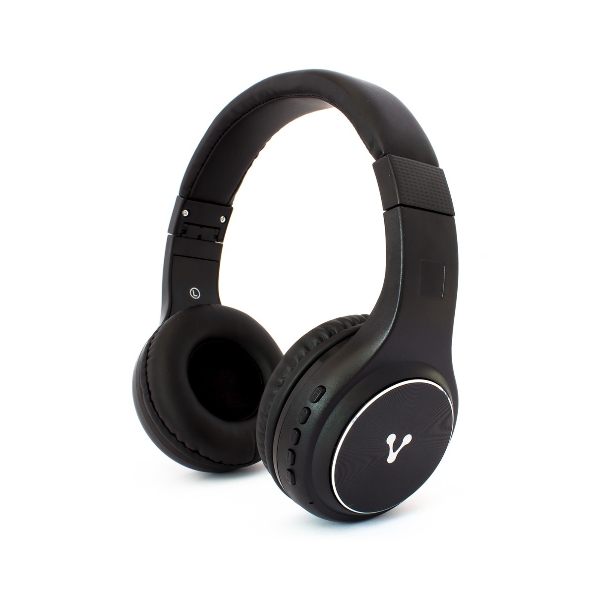 Diadema Vorago Hpb-300 Recargable Bluetooth / Fm / Microsd Negra