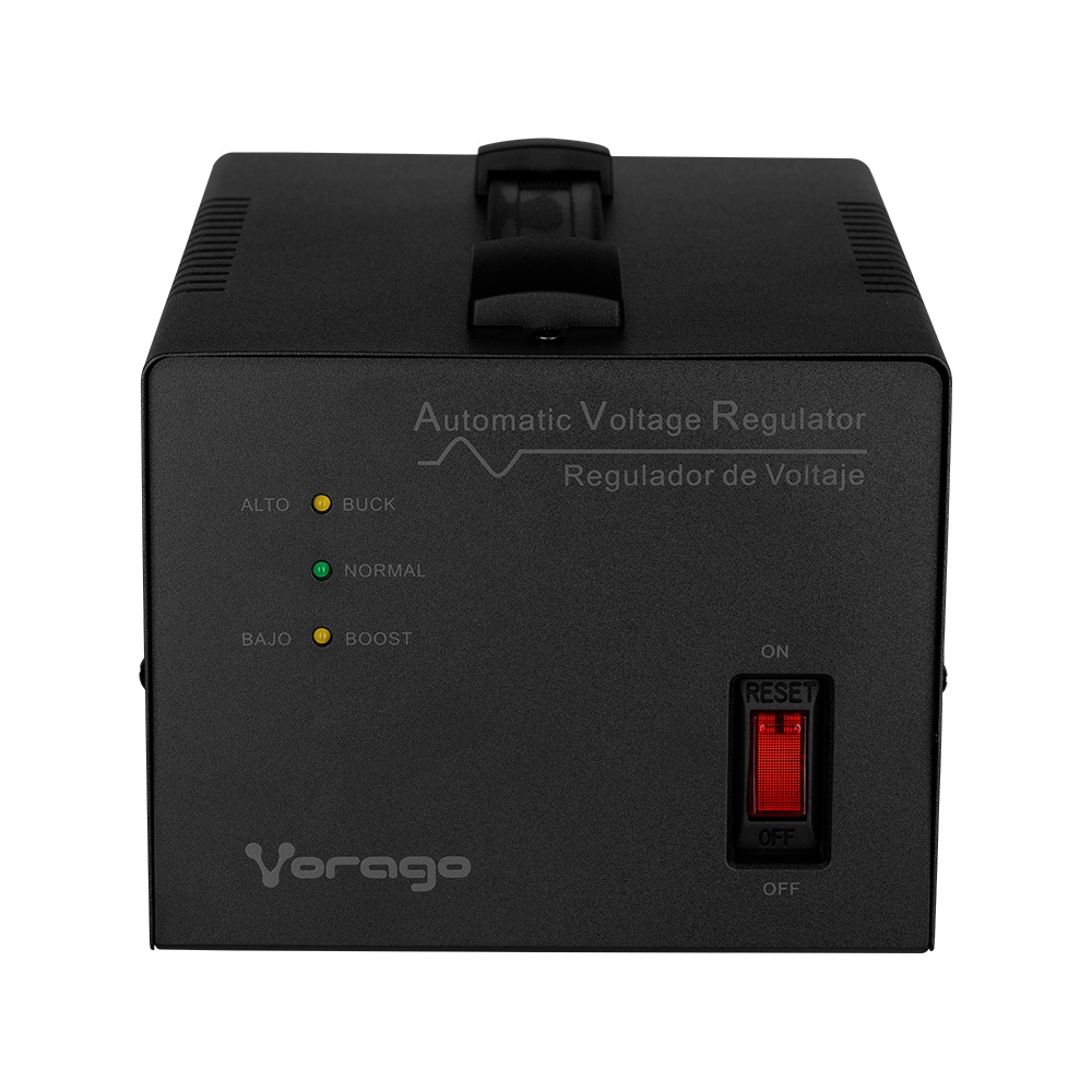 Regulador De Voltaje Vorago Avr-400 3000Va / 1800W Supresor De Picos 4X Contactos
