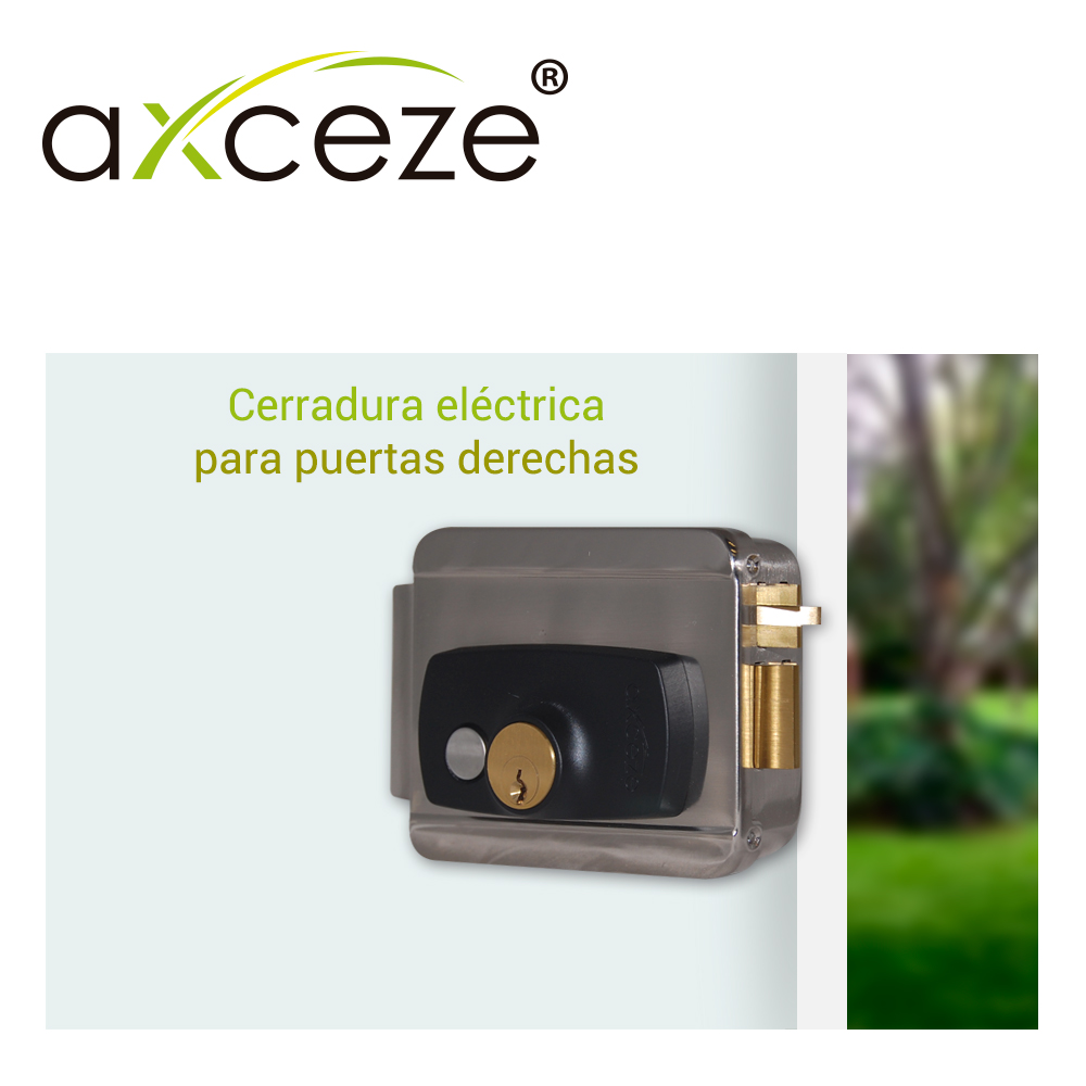 Cerradura Eléctrica Axceze Ax-Slock Para Puertas Con Apertura Interna