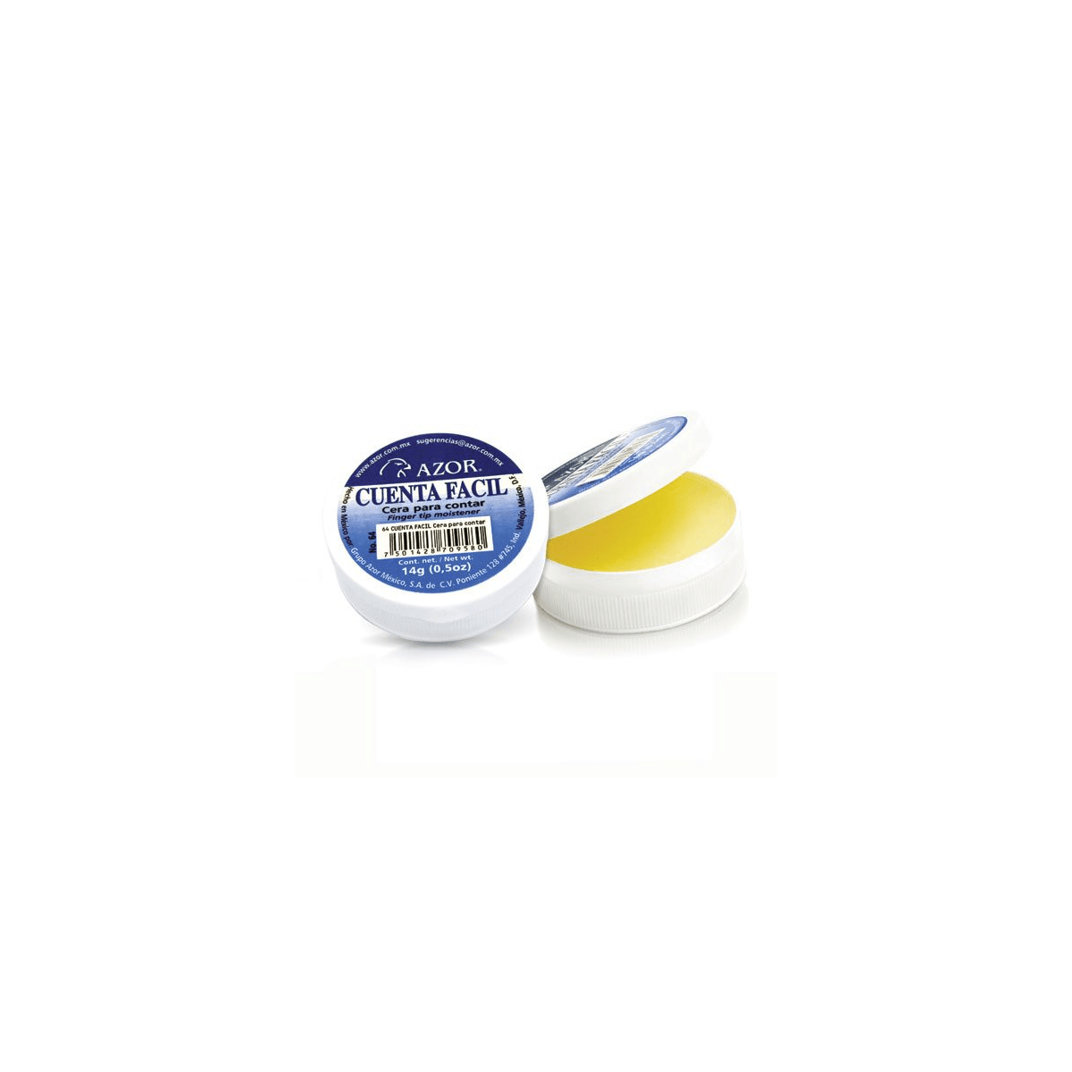 Cera Humedecedora Azor Envase Con 14G Cera Blanca 301.64.