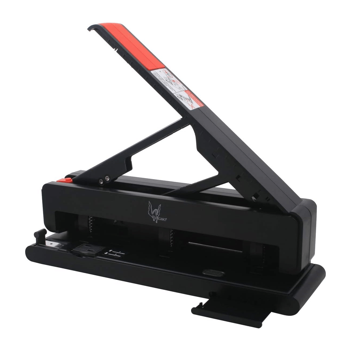 Perforadora Azor Pegaso 3 Orificios Perfora Hasta 40 Hojas Negro 308.34