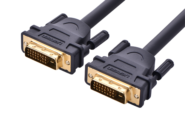 Cable Ugreen Dv101 Dvi(24+1)Macho/Macho 2M Black 2K/60Hz