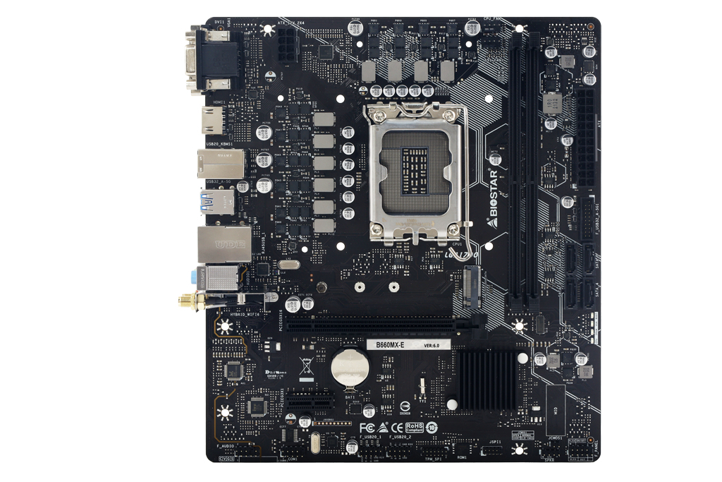 Tarjeta Madre Biostar B660Mx-E Micro Atx Lga1700 Ddr4 Hdmi