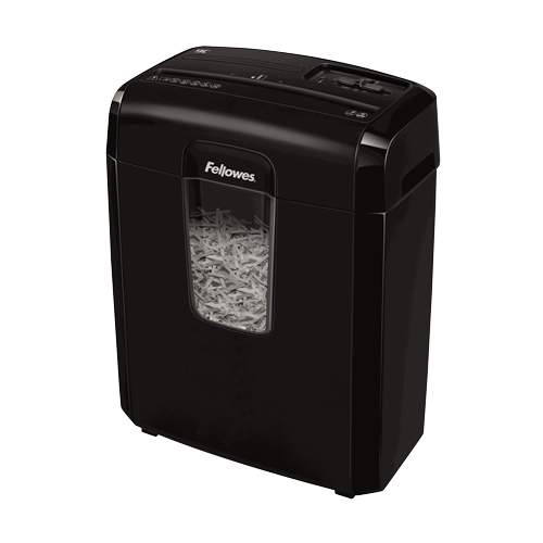 Trituradora Fellowes Powershred 9C Corte Cruzado 9 Hojas Color Negro