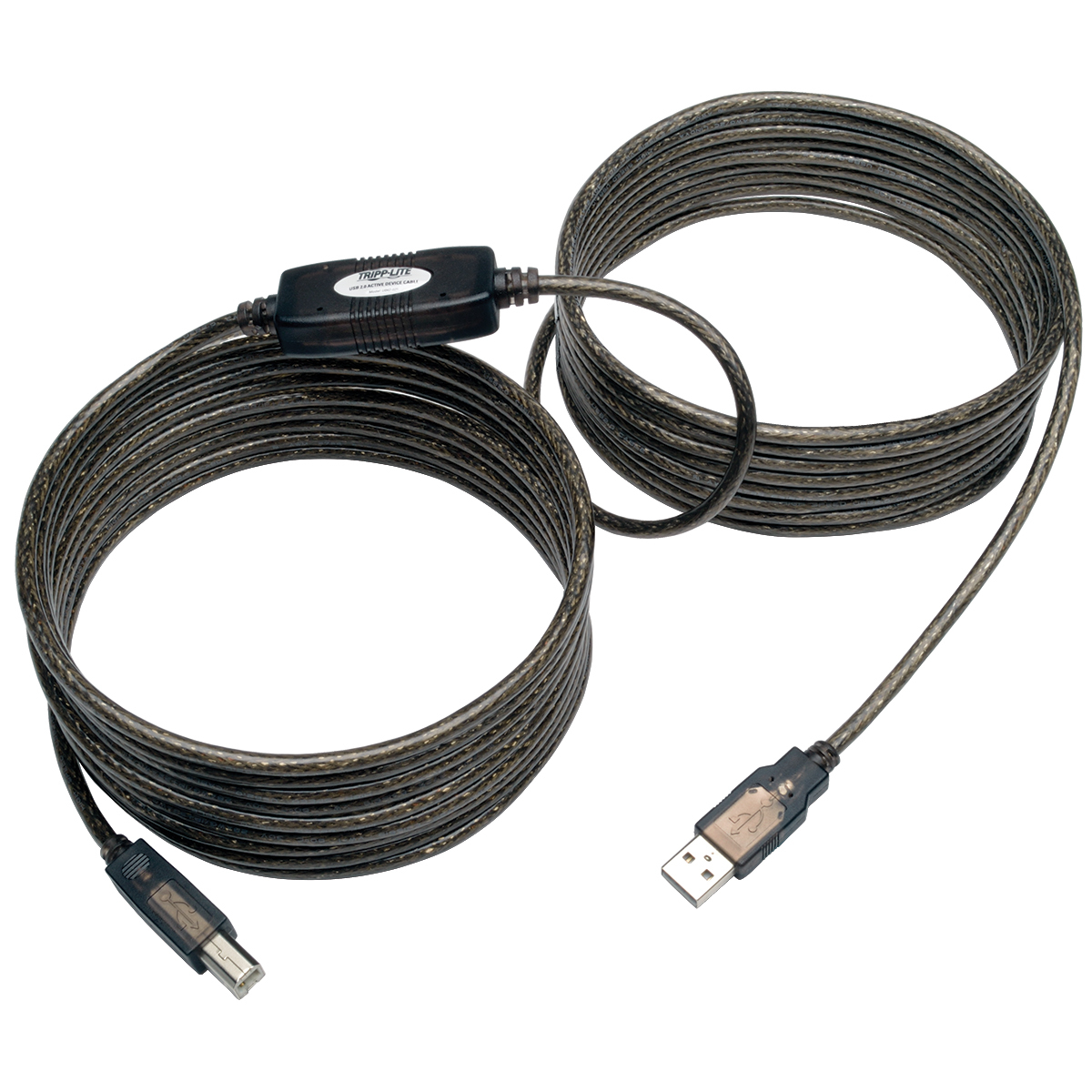 Cable Tripp Lite Usb 2.0 A - Usb 2.0 B 8M Negro U042-025