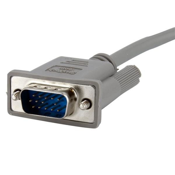 Cable Vga Startech Gris Macho 1.8M Mxt101Mm
