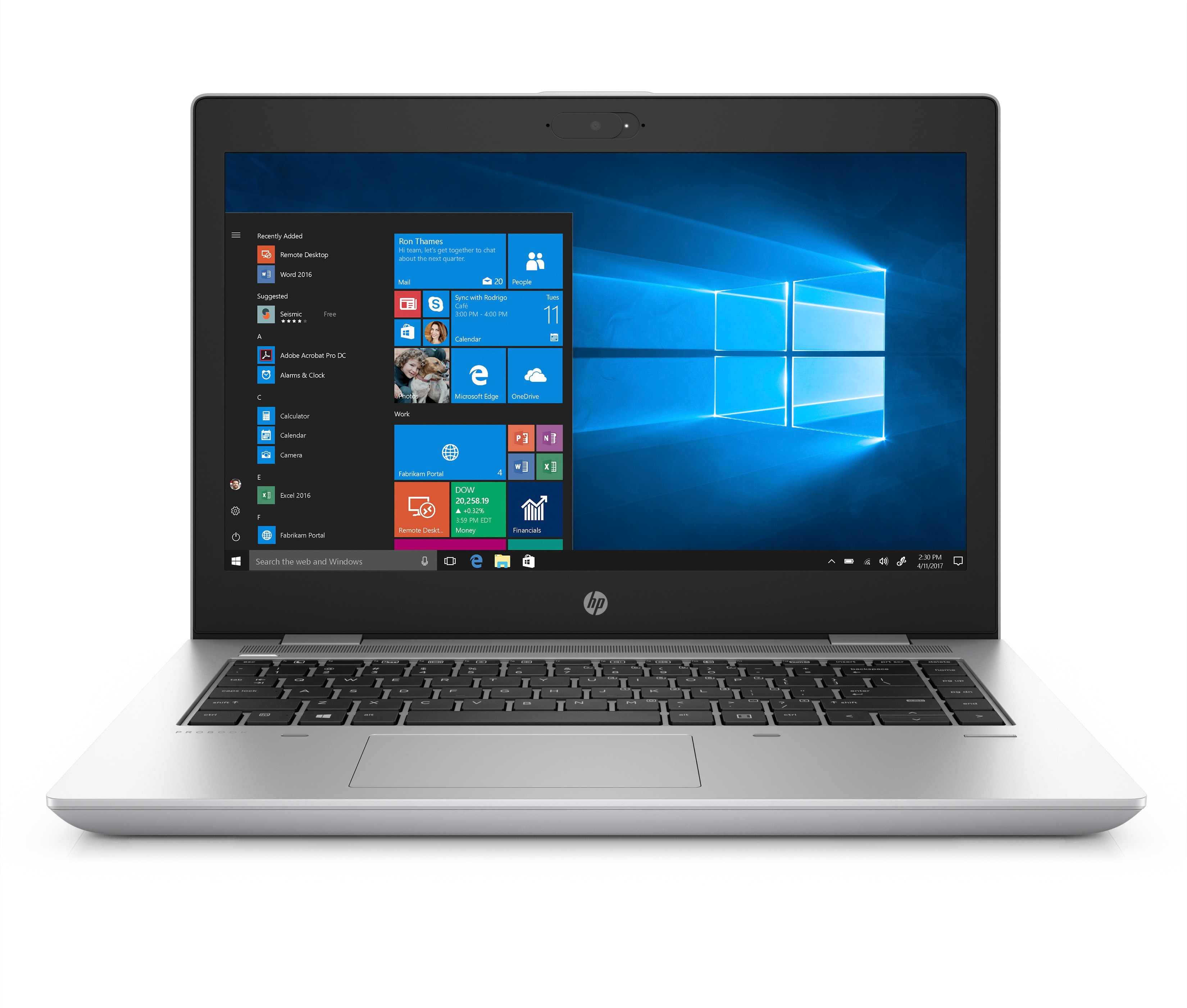 Laptop Hpprobook 640 G4 Core I7 8 Gb 256 Gb Ssd 14" Win10Pro