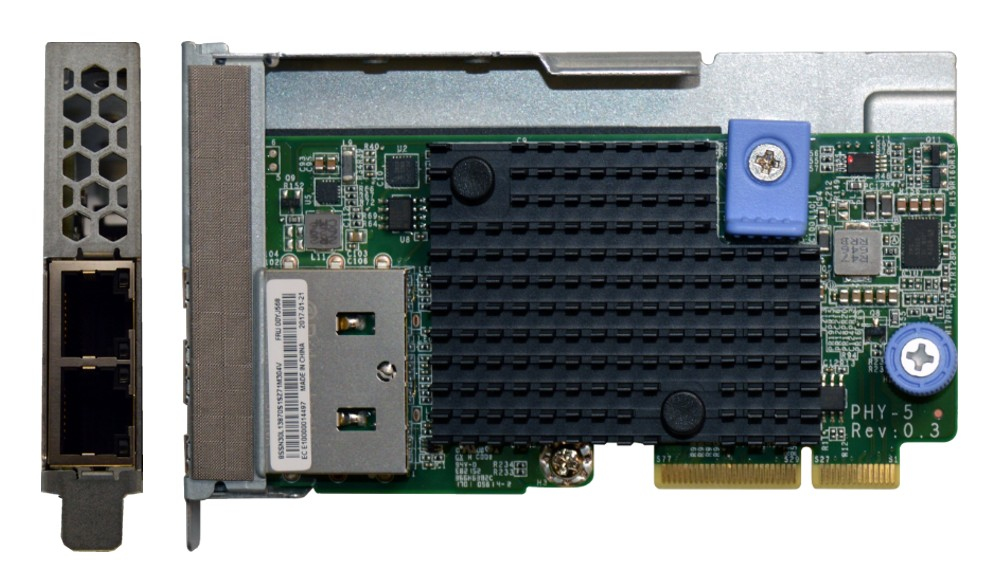 Lenovo Tarjeta Pci Express Thinksystem 2 Puertos Rj-45 10.000 Mbit/S