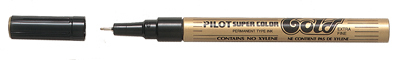 Marcador Pilot Permanente Sc-G-Ef Dorado Paq C/12