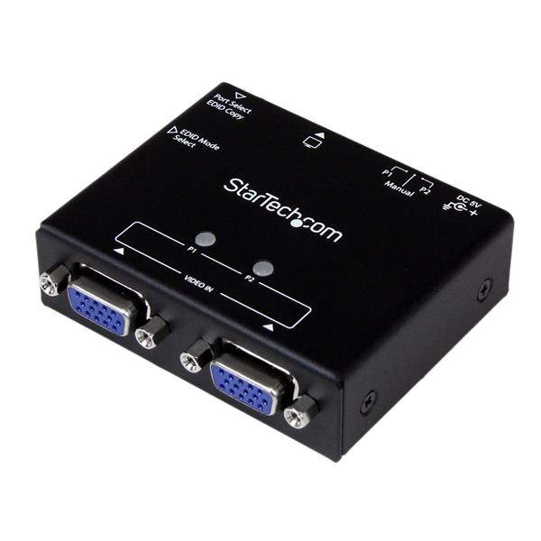 Switch Startech Automático De Video Vga De 2 Puertos St122Vga