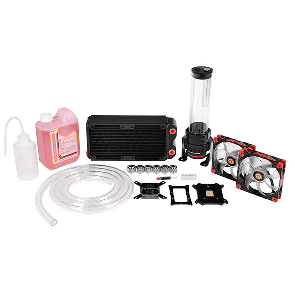 Kit De Enfriamiento Liquido Thermaltake Cl-W063-Ca00Bl-A Pacific Rl240