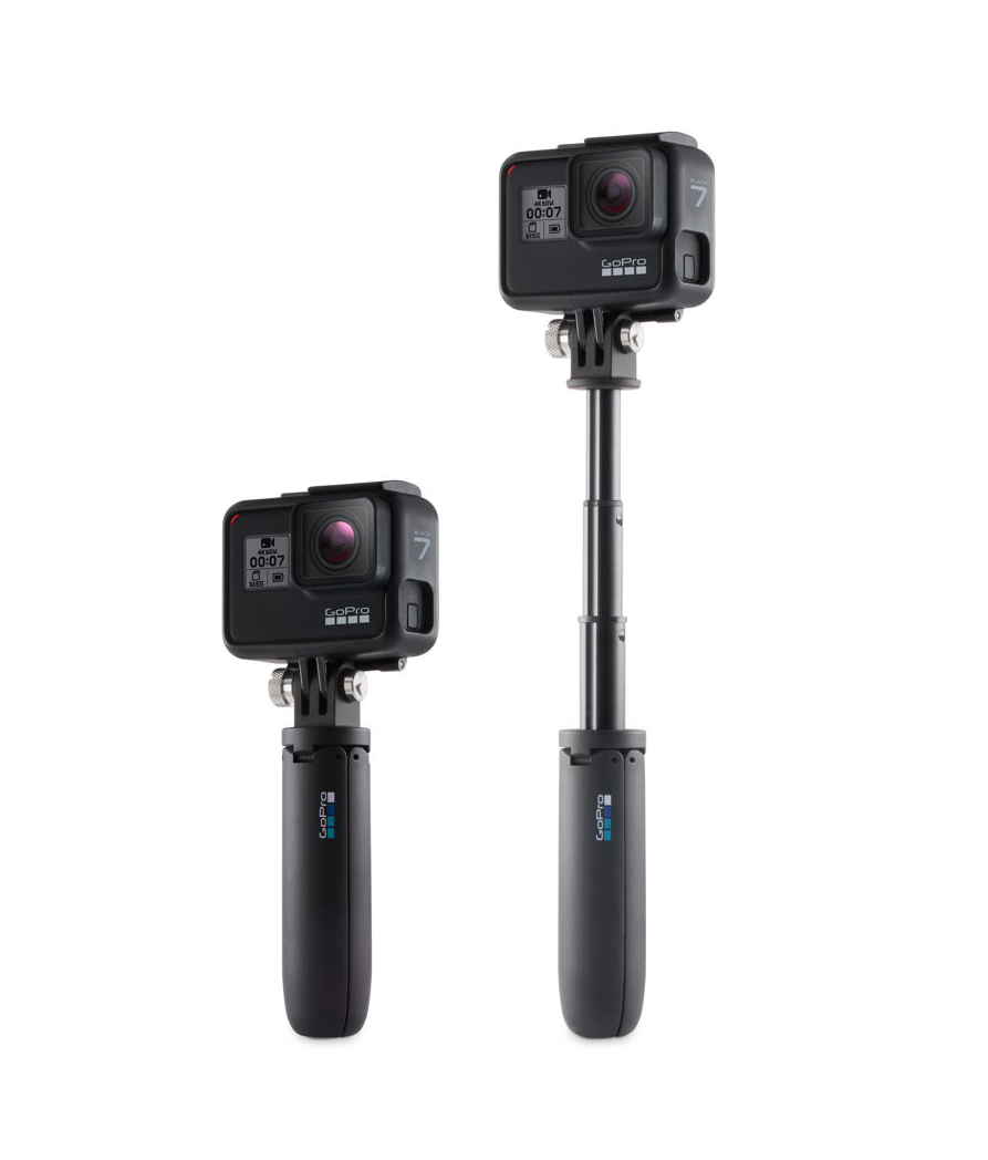 Shorty Mini Extension Pole + Tripie Go Pro Afttm-001