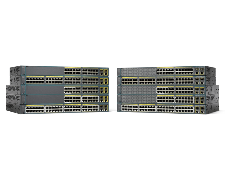 Switch Cisco Fast Ethernet Catalyst 2960-Plus 24 Puertos Gestionado
