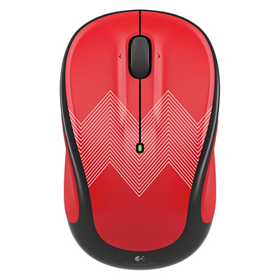 Mouse Logitech M317C Inalambrico Red Zigzag (910-004506)