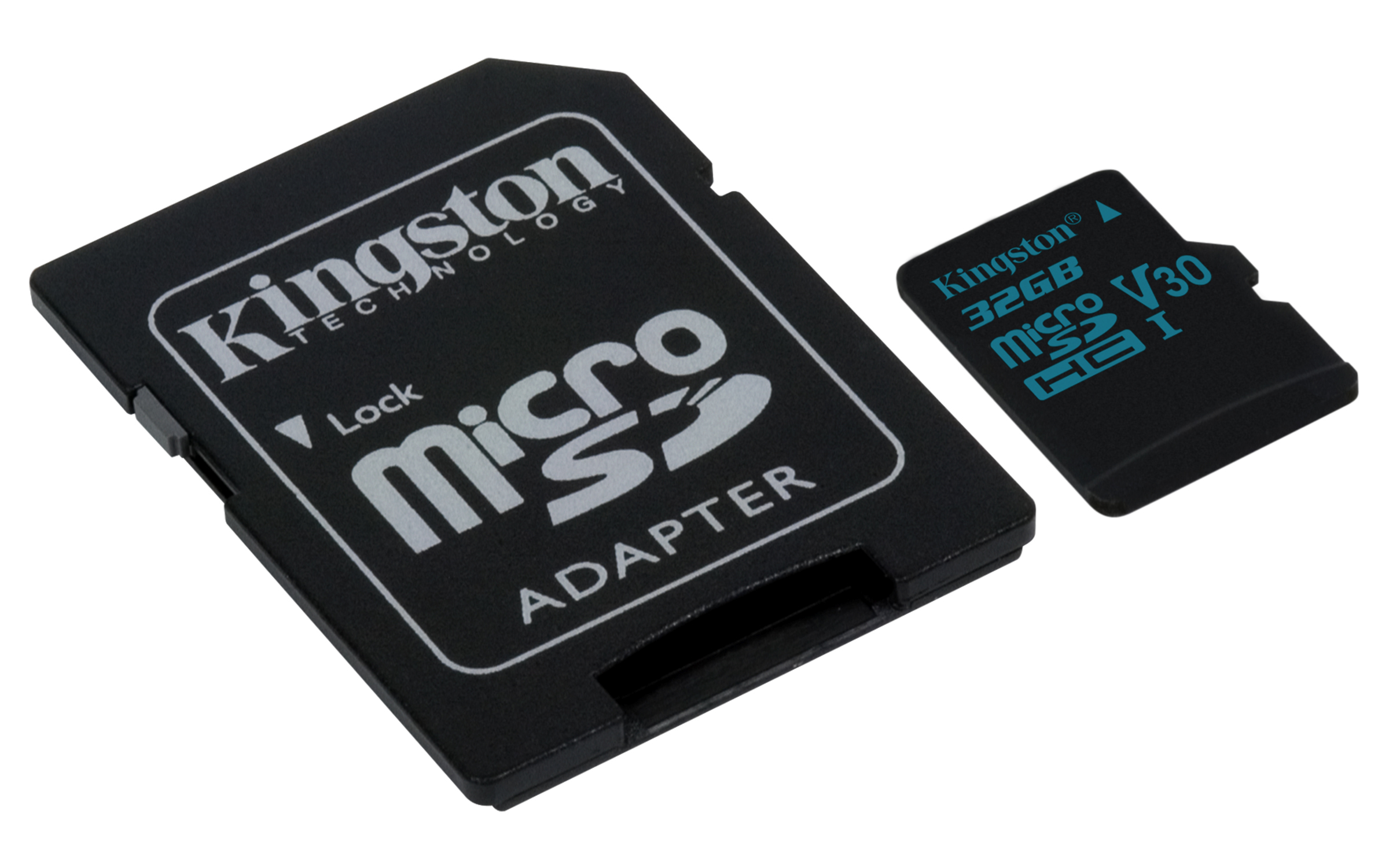 Micro Sd Kingston Canvas Go 32Gb Cl10 Uhs-I U3 90Mb/S C/Adaptador