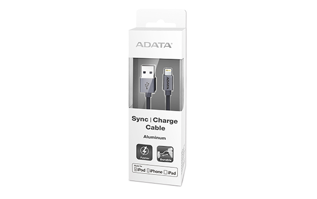 Cable Lightning Adata Negro Apple 1M Cable Lightning Amfial-100Cm-Cti