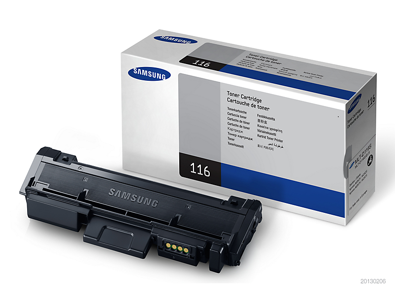 Cartucho Toner Samsung 1200 Paginas Negro Laser Mlt-D116S