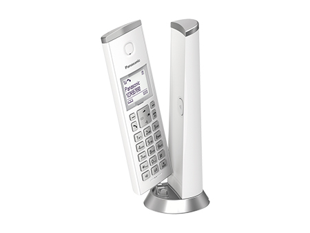 Telefono Unilineal Inalambrico Panasonic Kx-Tgk210Mew Blanco Lcd