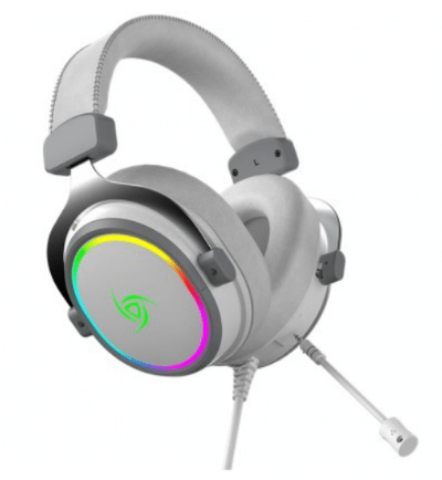 Diadema Gamer Vsg Singularity Blanco Audio 7.1 Usb Rgb Vg-Hp726-Wht