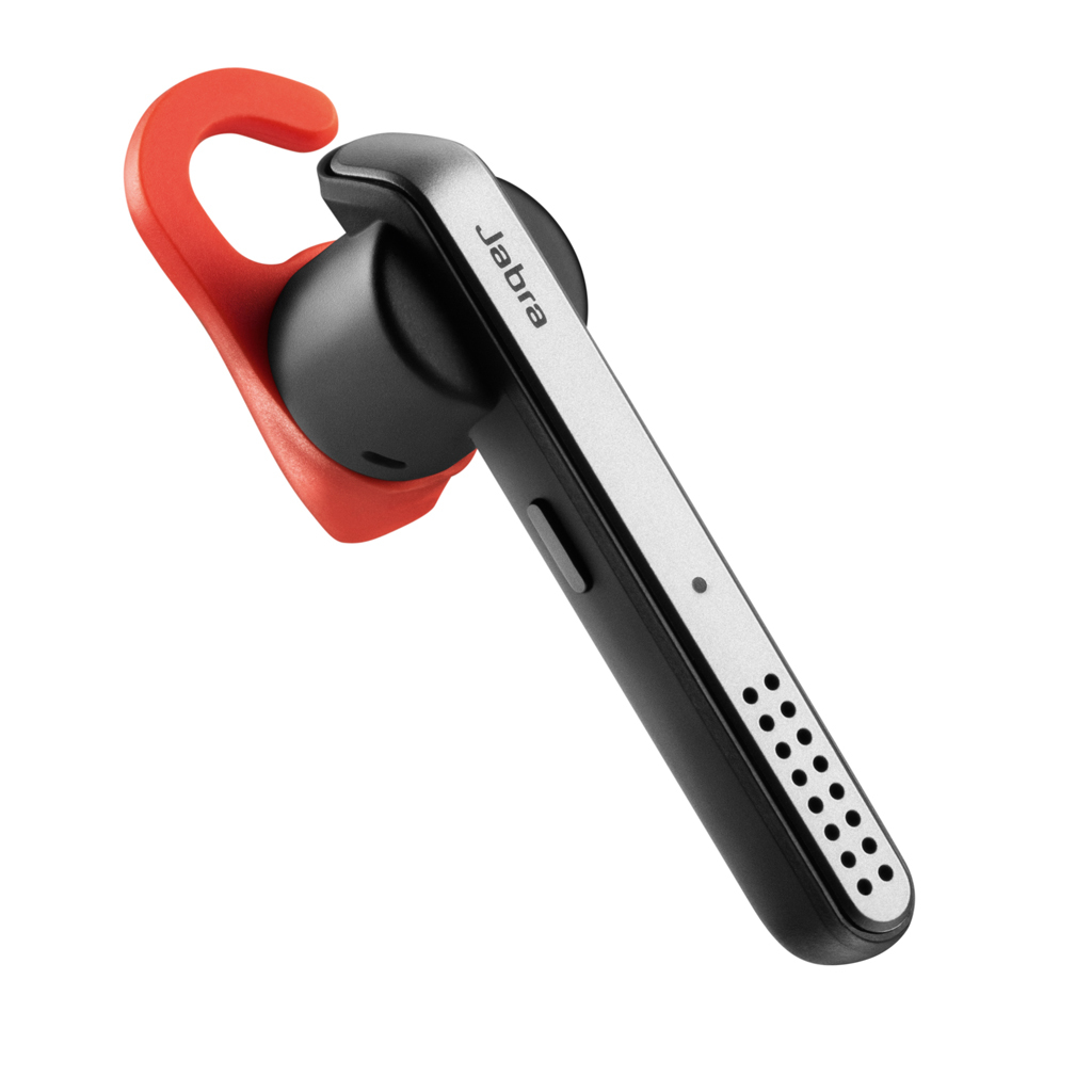 Manos Libres Jabra Stealth Bluetooth 4.0 Inalambrico Negro/Rojo/Plata