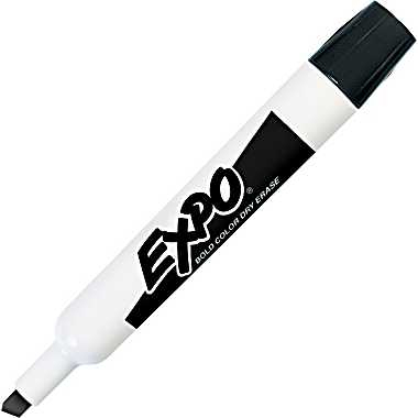 Marcador Sanford Expo 83001 Negro Cincel Pizarron Blanco