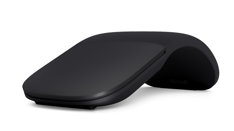 Mouse Arc Microsoft Bluetooth 4.0 Win 10 Negro