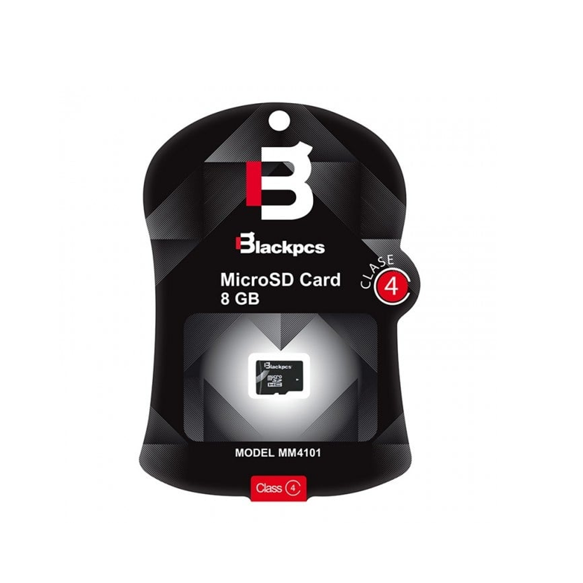 Memoria Microsd Blackpcs 8Gb Clase 4 Con Disipador Memblc1780