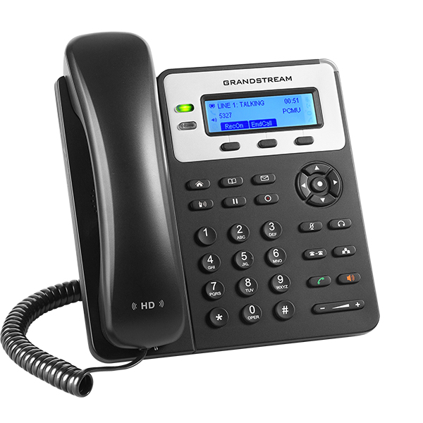 Telefono Ip Grandstream Gxp1625 Si 2 Lineas Negro