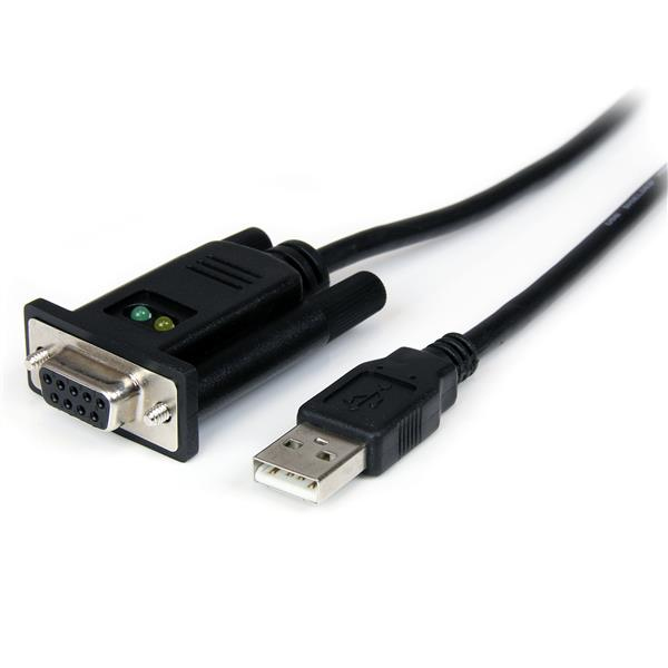 Cable 1M 1Pto Usb  A Modem  Serial Db9 Dce Startech Icusb232Ftn