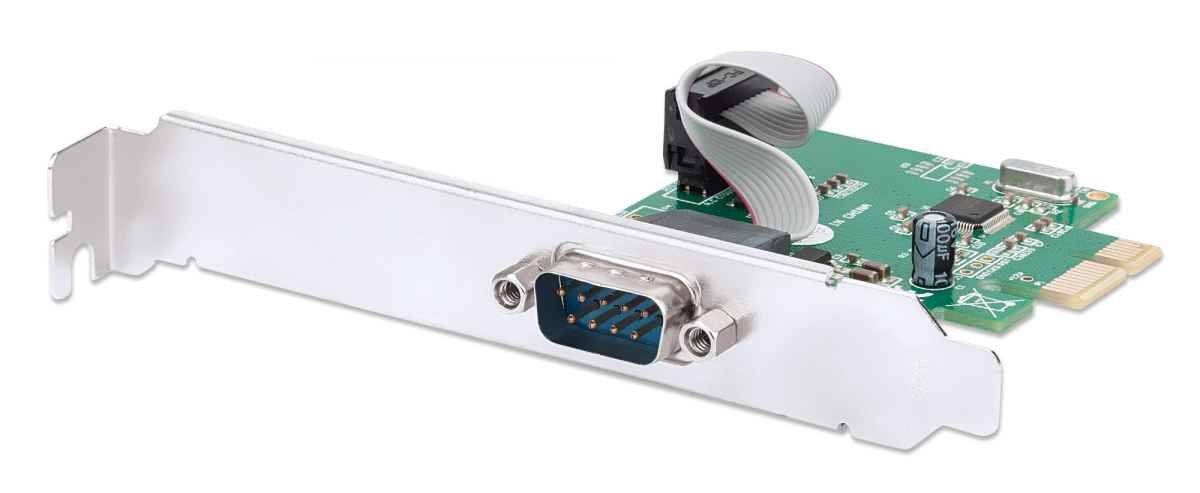 Tarjeta Manhattan Serial Pci Express 1 Puerto Brackets Estandar 153492