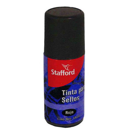 Tinta P/Sellos Stafford Roll-On Azul 60Ml