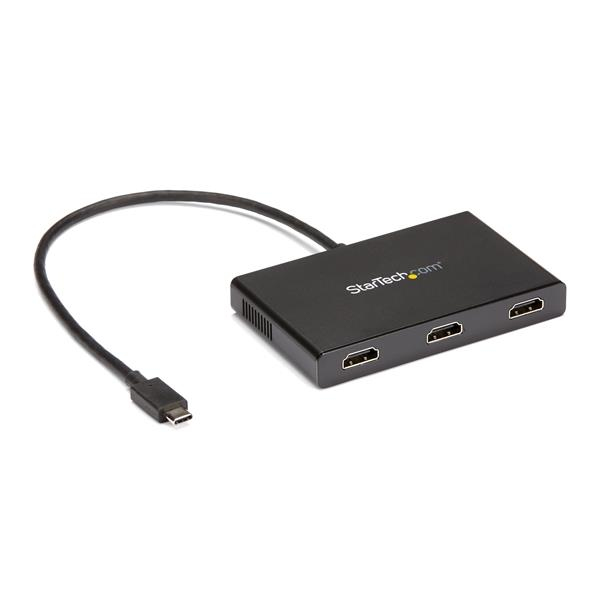 Splitter Divisor Startech.Com Mstcdp123Hd Usb-C A 3 Puertos Hdmi