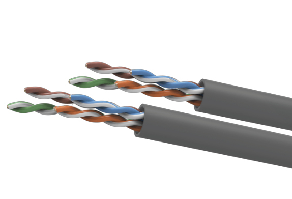 Wam Bobina Cable Utp Cmr Cat5E 24 Awg Gris 305M Cat5E Cmr Gr