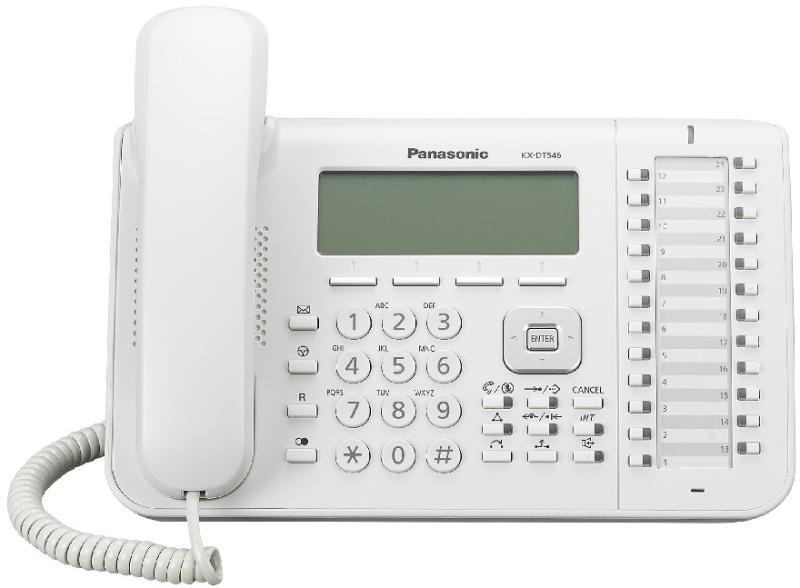 Telefono Analogo Panasonic Lcd Digital Ejecutivo Kx-Dt543X Blanco