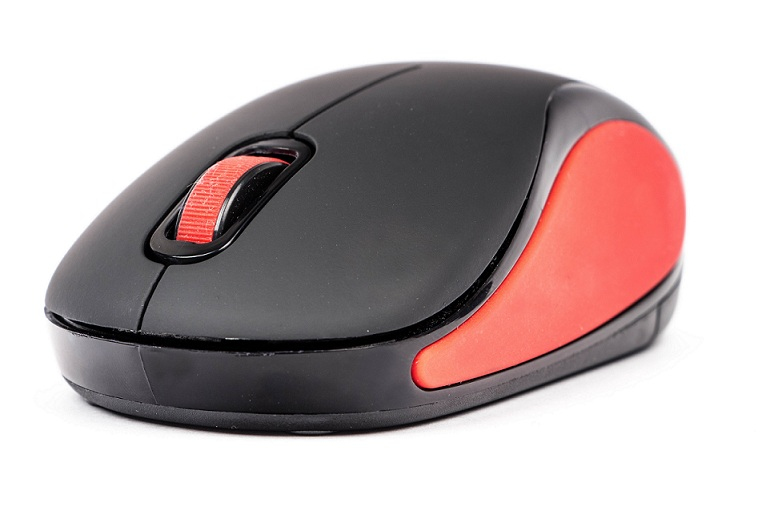 Mouse Naceb Technology Rojo Rf Inalambrico