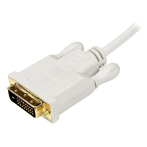 Cable 3M Video Minidisplayport A Dvi Pasivo Bco  Startech Mdp2Dvimm10W
